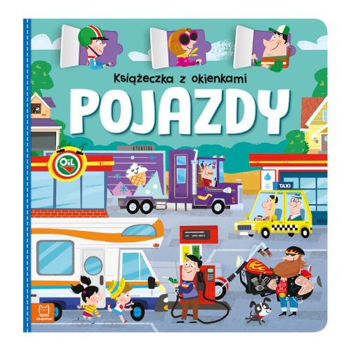 Miniaturka artykułu - AKSJOMAT Książeczka z okienkami. Pojazdy