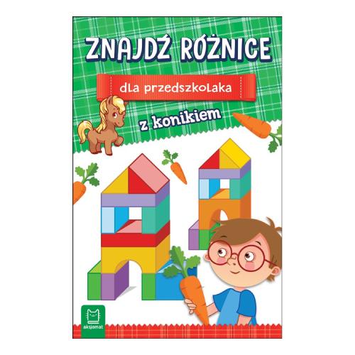 Miniaturka artykułu - AKSJOMAT Książeczka Znajdź r&oacute;żnice dla przedszkolaka