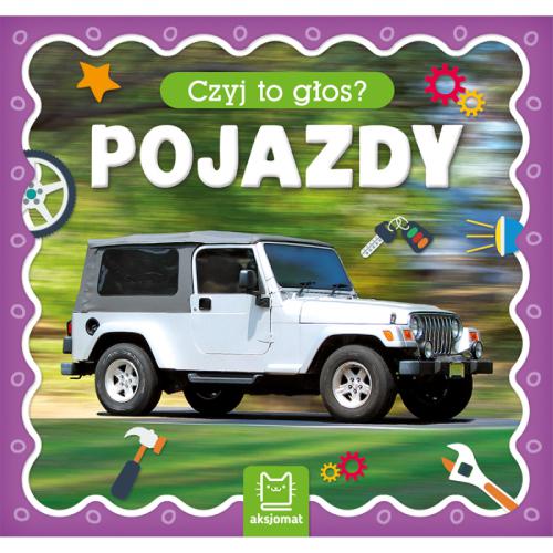 Miniaturka artykułu - AKSJOMAT Książka Czyj to głos? Pojazdy