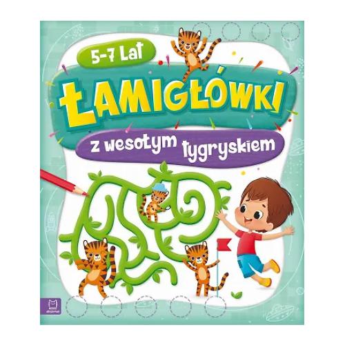 Miniaturka artykułu - AKSJOMAT Łamigł&oacute;wki z wesołym tygryskiem 5-7 lat