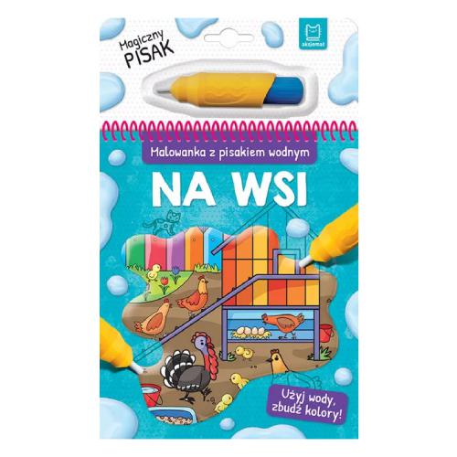 Miniaturka artykułu - AKSJOMAT Malowanka z pisakiem wodnym. Na wsi