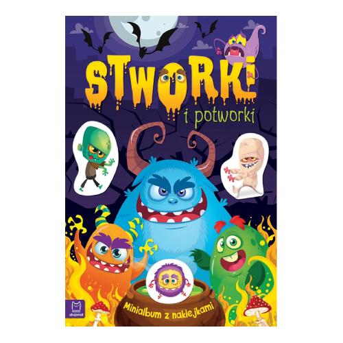 Miniaturka artykułu - AKSJOMAT Minialbum z naklejkami. Stworki i potworki