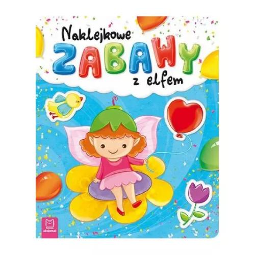 Miniaturka artykułu - AKSJOMAT Naklejkowe zabawy z elfem. Odklejam i naklejam