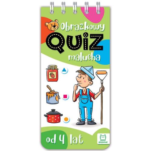 Miniaturka artykułu - AKSJOMAT Obrazkowy quiz malucha od 4 lat