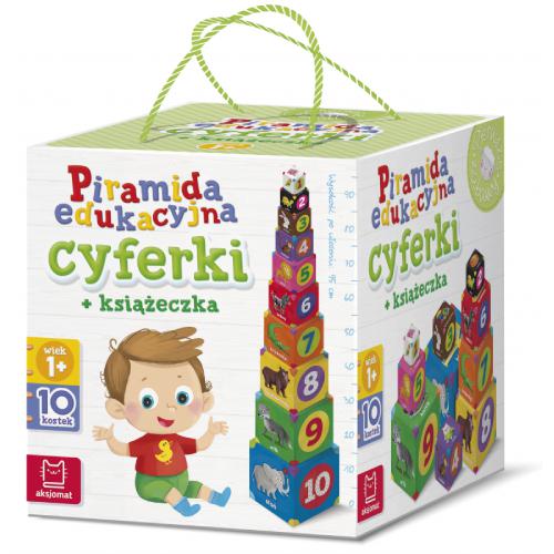 Miniaturka artykułu - AKSJOMAT Piramida edukacyjna. Cyferki + książeczka