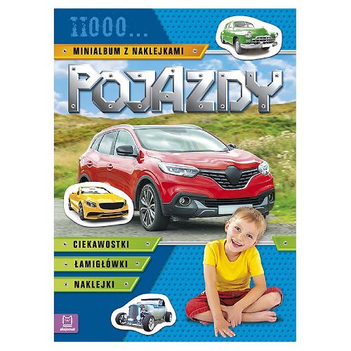 Miniaturka artykułu - AKSJOMAT Pojazdy. Iiooo... Minialbum z naklejkami (niebieski) 4-6