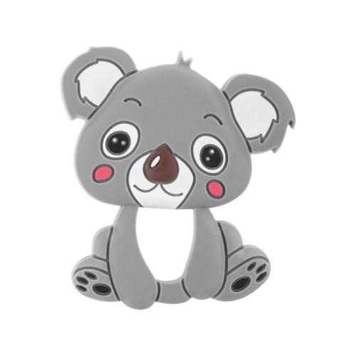 Miniaturka artykułu - AKUKU Gryzak silikonowy Koala A0464 szary