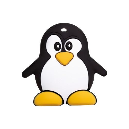 Miniaturka artykułu - AKUKU Gryzak silikonowy Pingwin A0466