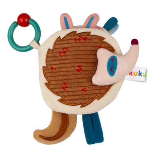 Miniaturka artykułu - AKUKU Książeczka sensoryczna Jeżyk