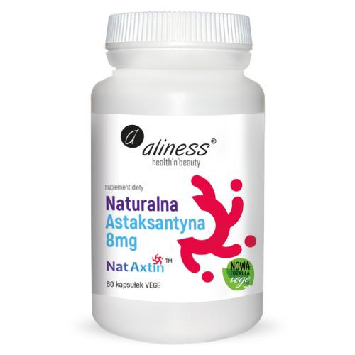 Miniaturka artykułu - ALINESS Naturalna astaksantyna 8 mg, 60 kaps.