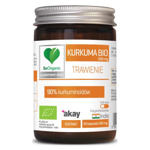 ALINESS Kurkuma Bio 500mg, 50 kaps. 