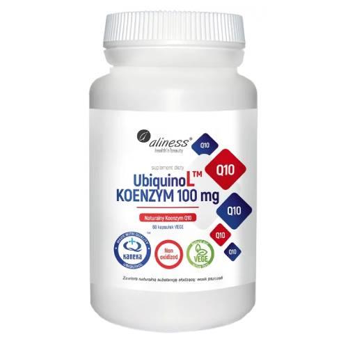 Miniaturka artykułu - ALINESS UbiquinoL KANEKA Naturalny Koenzym 100mg - 60 kapsułek