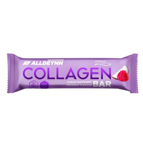 Miniaturka artykułu - Alldeynn Collagen Bar Baton kolagenowy o smaku kokosowym, 40 g
