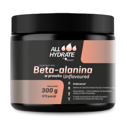 Zdjęcie produktu - AllHydrate Beta-alanina proszek, 300 g