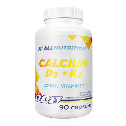 Miniaturka artykułu - Allnutrition Calcium D3 + K2, 90 kaps.