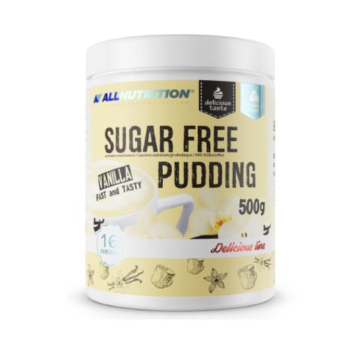 Miniaturka artykułu - ALLNUTRITION Budyń o smaku wanilii (bez dodatku cukru), 500g