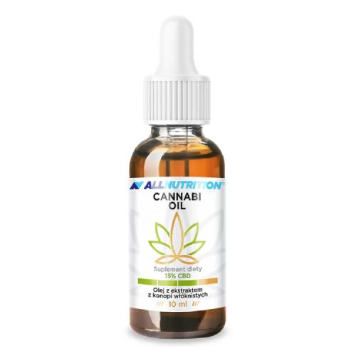 Miniaturka artykułu - ALLNUTRITION Cannabi olej konopny 15% CBD, 10ml 