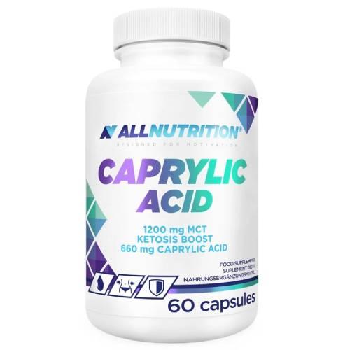 Miniaturka artykułu - ALLNUTRITION Caprylic Acid, 60 kaps.