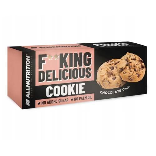 Miniaturka artykułu -  ALLNUTRITION FitKing Delicious Cookie Ciasteczka kakaowe z kawałkami czekolady, 135g