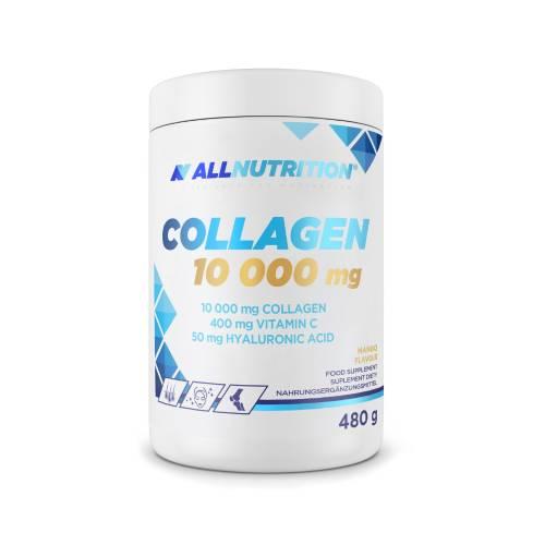 Miniaturka artykułu - Allnutrition Collagen 10 000 mg Mango Kolagen, 480 g