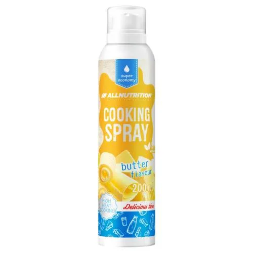 Miniaturka artykułu - Allnutrition Cooking Spray Butter Olej w sprayu, 200 ml