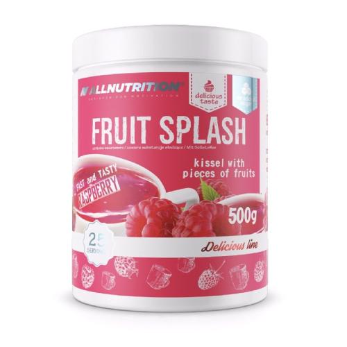 Miniaturka artykułu - ALLNUTRITION Fruit Splash Kisiel z kawałkami malin, 500g