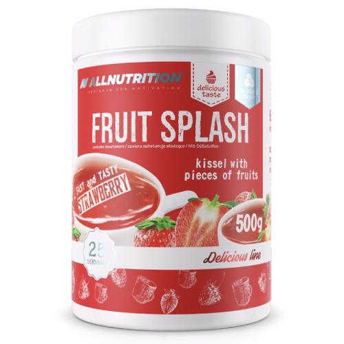 Miniaturka artykułu - ALLNUTRITION Fruit Splash Kisiel z kawałkami truskawek, 500g