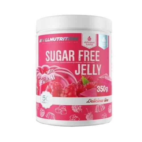 Miniaturka artykułu - ALLNUTRITION Galaretka z kawałkami malin (bez dodatku cukru), 350g