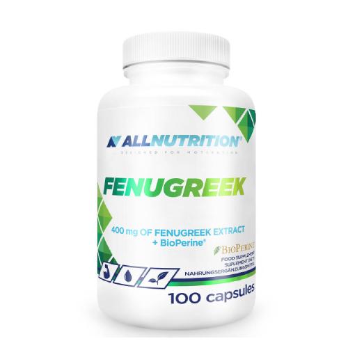 Miniaturka artykułu - ALLNUTRITION Fenugreek, 100 kapsułek