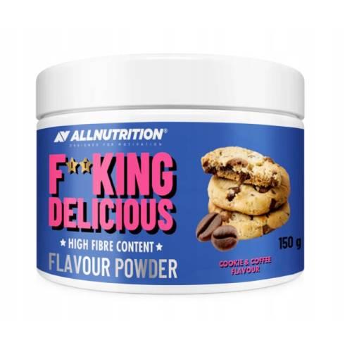 Miniaturka artykułu - Allnutrition Fitking Delicious Flavour Powder Aromatyczny proszek o smaku ciasteczka i kawy, 150 g