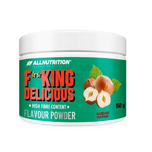 Miniaturka artykułu - Allnutrition Fitking Delicious Flavour Powder Hazelnut Proszek o smaku orzecha laskowego, 150 g