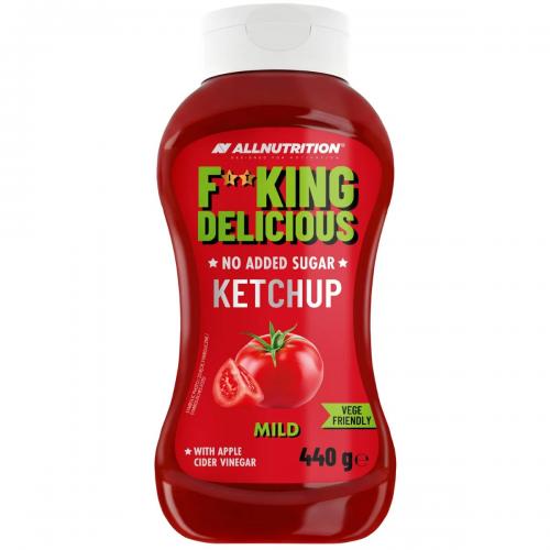 Miniaturka artykułu - Allnutrition Fitking Delicious Ketchup łagodny, 440 g
