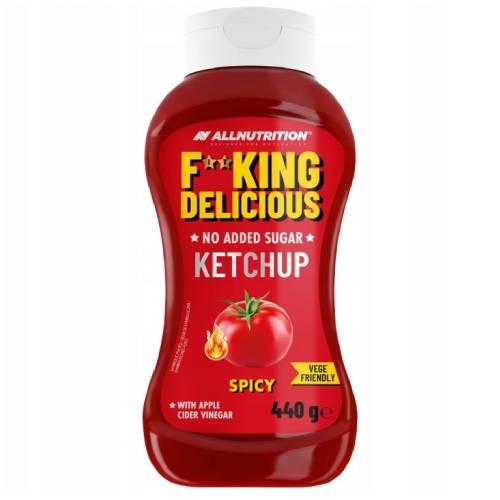 Miniaturka artykułu - Allnutrition Fitking Delicious Ketchup pikantny, 440 g