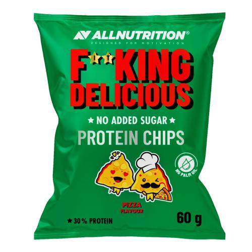 Miniaturka artykułu - Allnutrition Fitking Delicious Protein Chips Pizza, 60 g