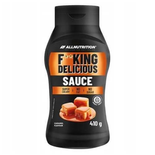 Miniaturka artykułu - ALLNUTRITION Fitking Delicious Sauce Caramel - sos karmelowy, 410g