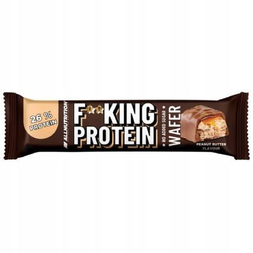 Miniaturka artykułu - Allnutrition FIitking Protein Wafer Peanut Butter Baton proteinowy Masło orzechowe, 37 g
