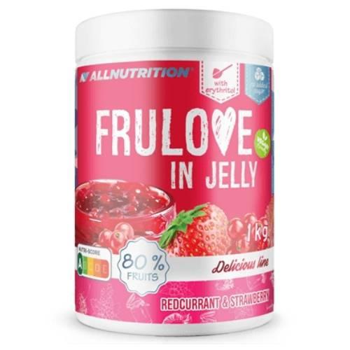 Miniaturka artykułu - Allnutrition Frulove in Jelly Redcurrant & Strawberry Frużelina Czerwona porzeczka i Truskawka, 1000 g