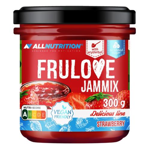 Miniaturka artykułu - Allnutrition Frulove Jammix Frużelina truskawkowa, 300 g