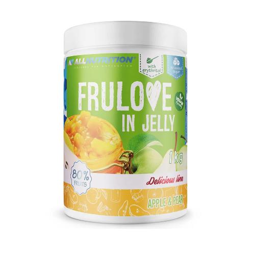 Miniaturka artykułu - ALLNUTRITION Frulove in Jelly Frużelina jabłkowo-gruszkowa bez dodatku cukru, 1000g