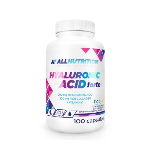 Miniaturka artykułu - Allnutrition Hyaluronic Acid Forte, 100 kaps.