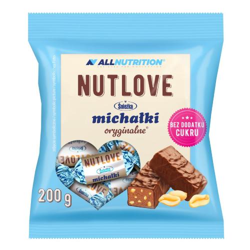Miniaturka artykułu - Allnutrition Nutlove Michałki bez dodatku cukru, 200 g KR&Oacute;TKA DATA 30.06.2026