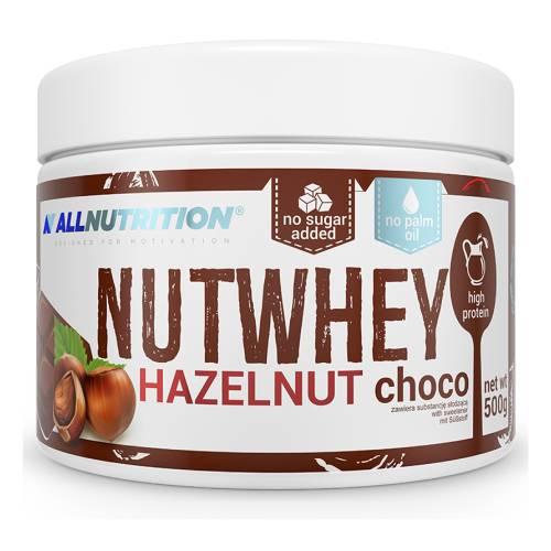 ALLNUTRITION Nutwhey Hazelnut Choco Krem orzechowy o smaku czekolady, 500g