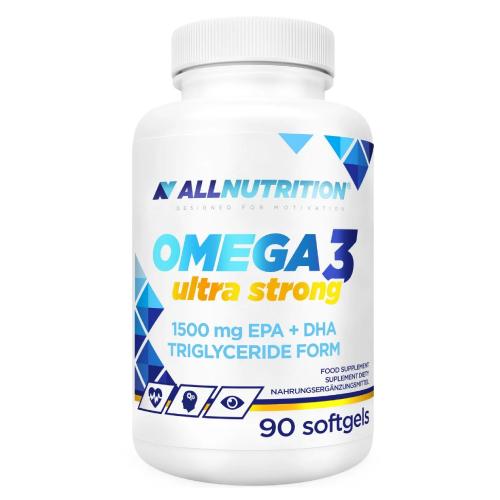 Miniaturka artykułu - Allnutrition Omega 3 Ultra Strong, 90 kaps.