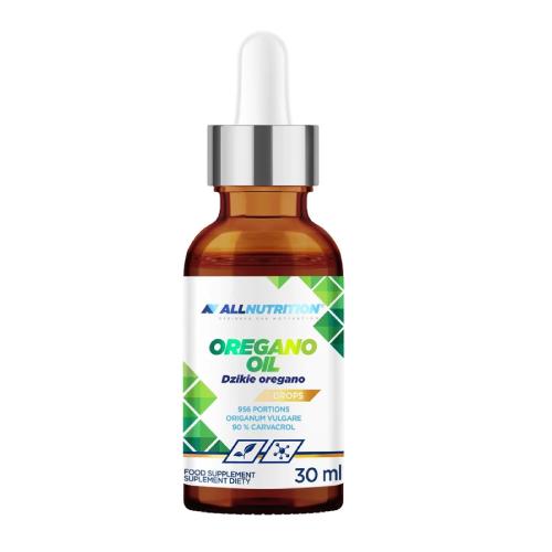 Miniaturka artykułu - Allnutrition Oregano Oil Drops krople, 30 ml