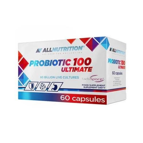 Miniaturka artykułu - Allnutrition Probiotic 100 Ultimate, 60kaps.