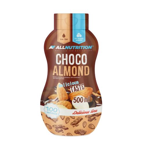 Miniaturka artykułu - ALLNUTRITION Sweet Sauce Sos zero Czekolada Migdał, 500ml