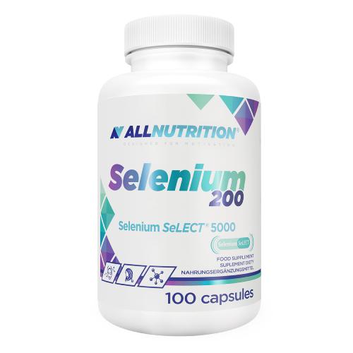 Miniaturka artykułu - Allnutrition Selenium 200 mg selen, 100 kaps.
