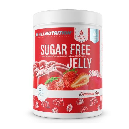 Miniaturka artykułu - ALLNUTRITION Sugar Free Jelly Strawberry - truskawkowa galaretka bez cukru, 350g