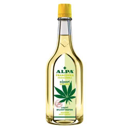 Miniaturka artykułu - ALPA Franc&oacute;wka Konopie roztw&oacute;r spirytusowy, 160 ml