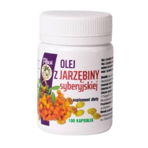 Miniaturka artykułu - ALTAI Olej z jarzębiny syberyjskiej, 100 kaps.